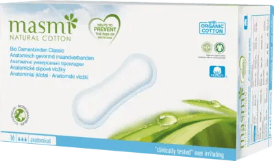 ORGANIC SANITARY PADS Classic 100% organic cotton MASMI - UKDorf 