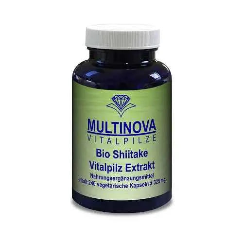 Minerals, potassium, calcium, phosphorus, iron, zinc, ORGANIC SHIITAKE extract capsules