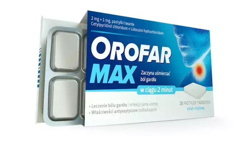 OROFAR MAX x 20, lidocaine hydrochloride