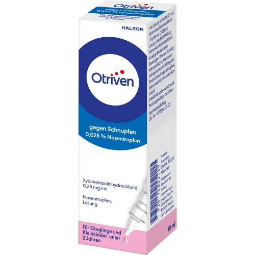 OTRIVEN against colds 0.025% nasal drops - 5