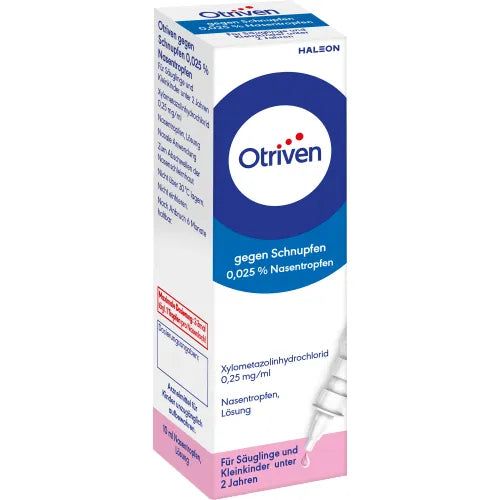 OTRIVEN against colds 0.025% nasal drops - 6