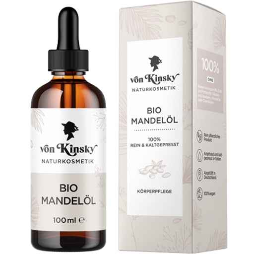 Organic Almond Oil Pure Skin Care + Hair Treatment