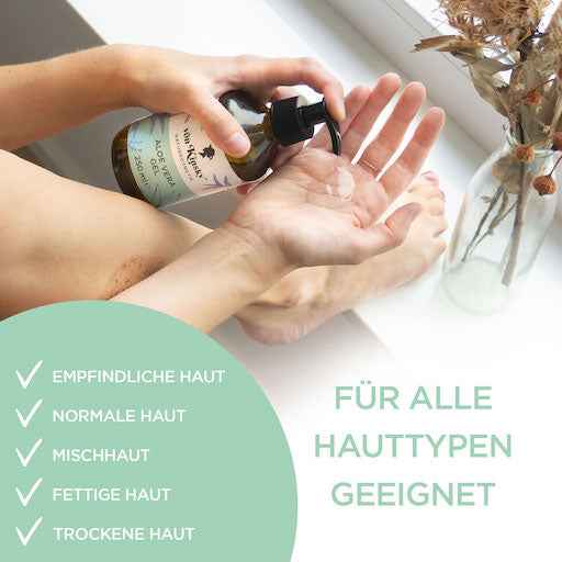 Organic Aloe Vera Gel Moisturizer