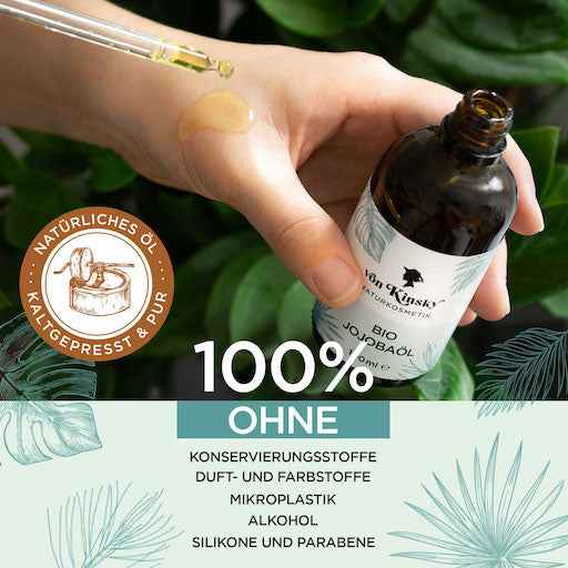Organic Jojoba Oil Pure for Skin and Hair