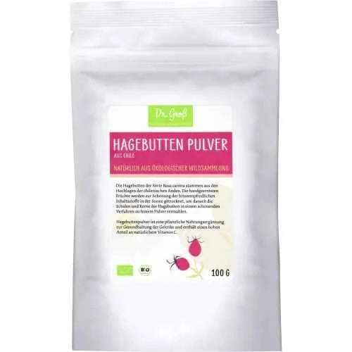 Organic rosehip powder 100 g