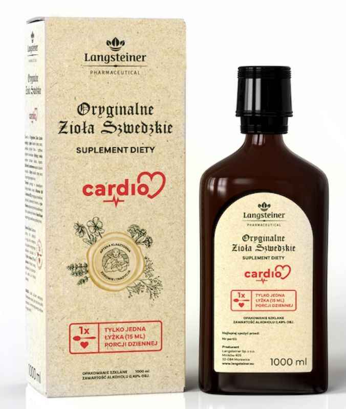 Original Swedish Herbs Cardio Liquid 1000 ml