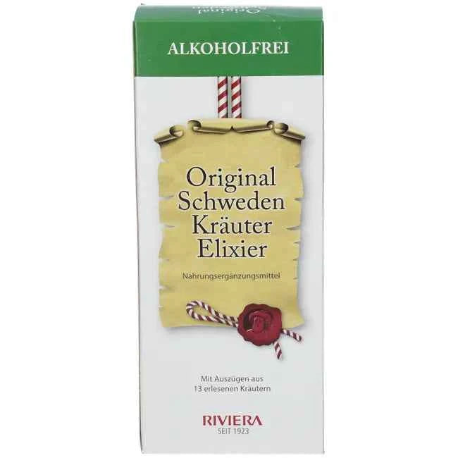 Original swedish bitter with the 13 herb RIVIERA Original Swedish Herbs Alcohol-Free