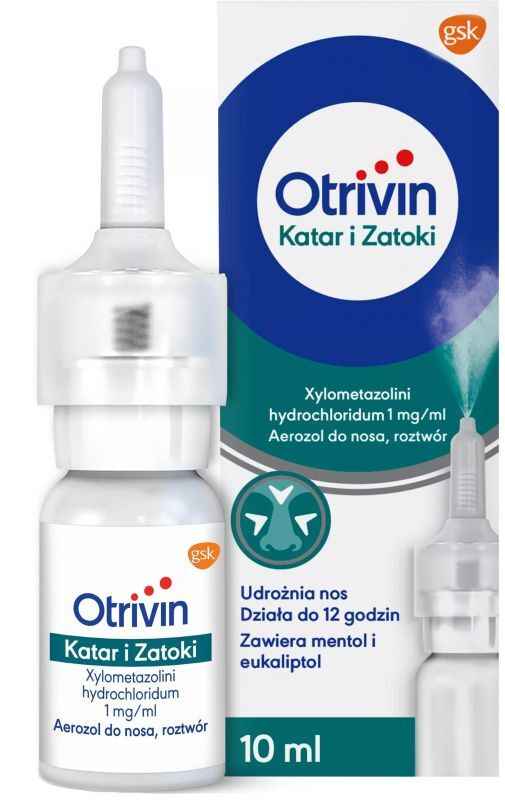 (Rhinitis and Sinuses) Otrivin Runny Nose and Sinus Nasal Spray 10 ml