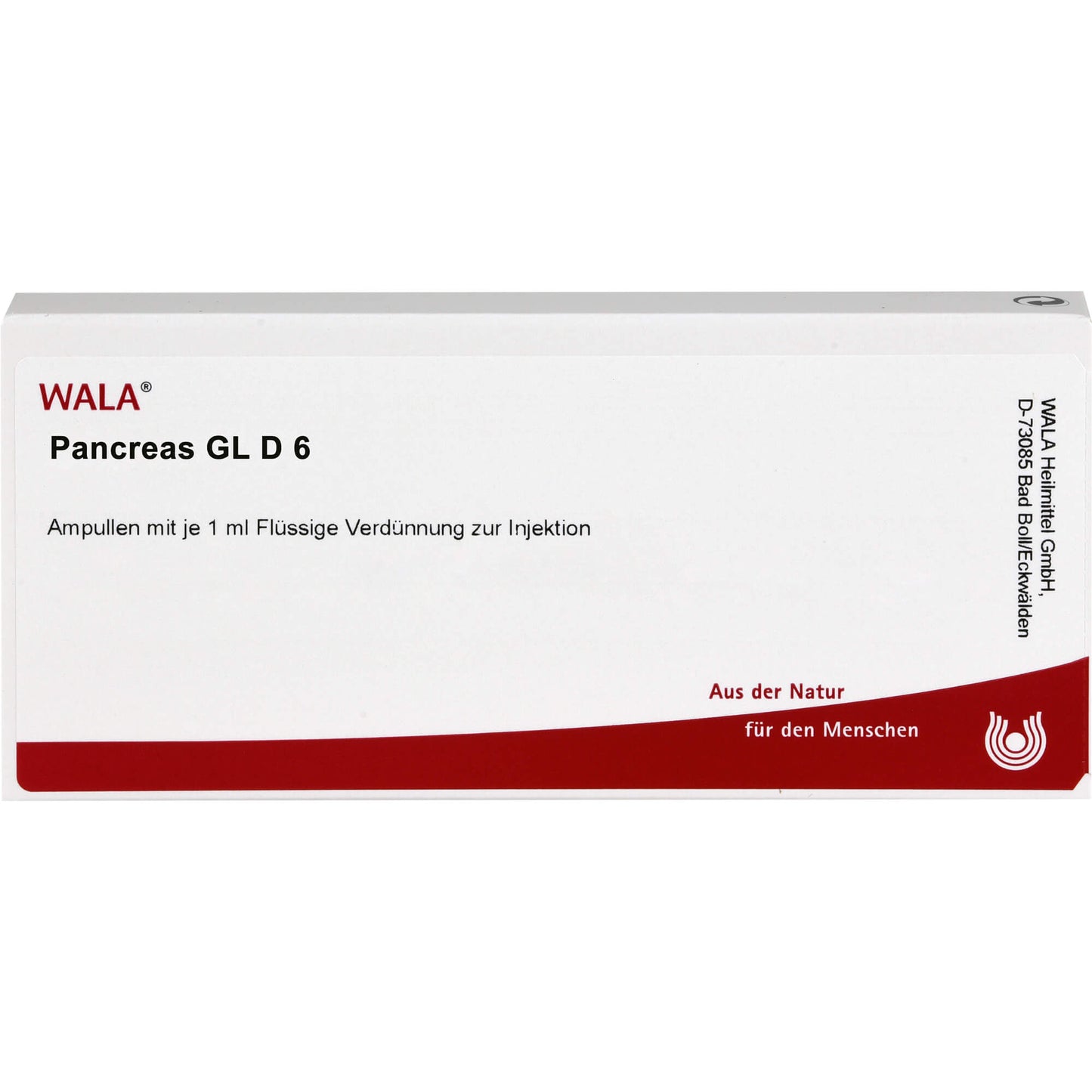 PANCREAS GL D 6 ampoules