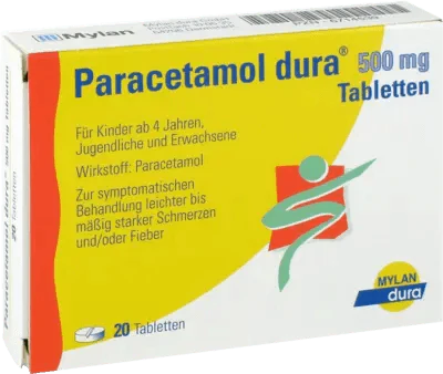 PARACETAMOL dura 500 mg tablets - UKDorf 