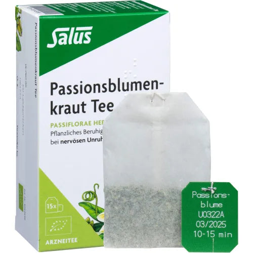 PASSION FLOWER HERB Tea Passifllorae her.Bio Salus 15 pcs - 4