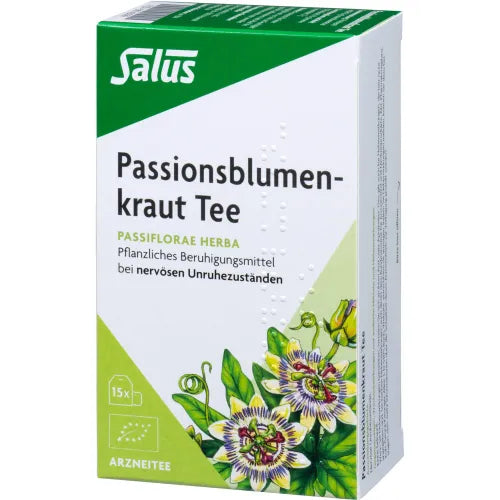 PASSION FLOWER HERB Tea Passifllorae her.Bio Salus 15 pcs - 5