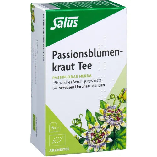 PASSION FLOWER HERB Tea Passifllorae her.Bio Salus 15 pcs - 6