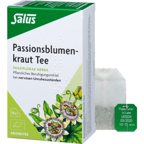 PASSION FLOWER HERB Tea Passifllorae her.Bio Salus 15 pcs - 8
