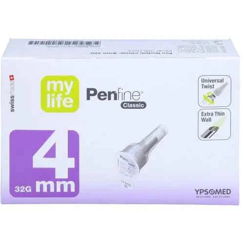 PEN needles Classic 4 mm 32 g 100 pcs