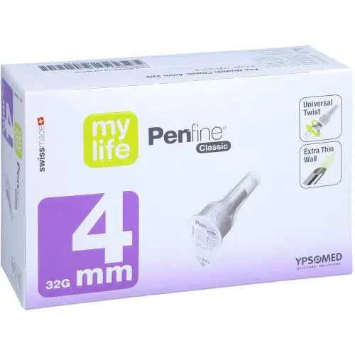 PEN needles Classic 4 mm 32 g 100 pcs
