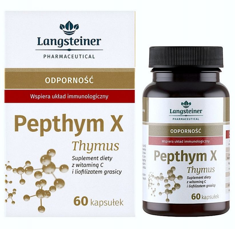 PEPTHYM X THYMUS x 60 capsules, natural defense, increase resistance