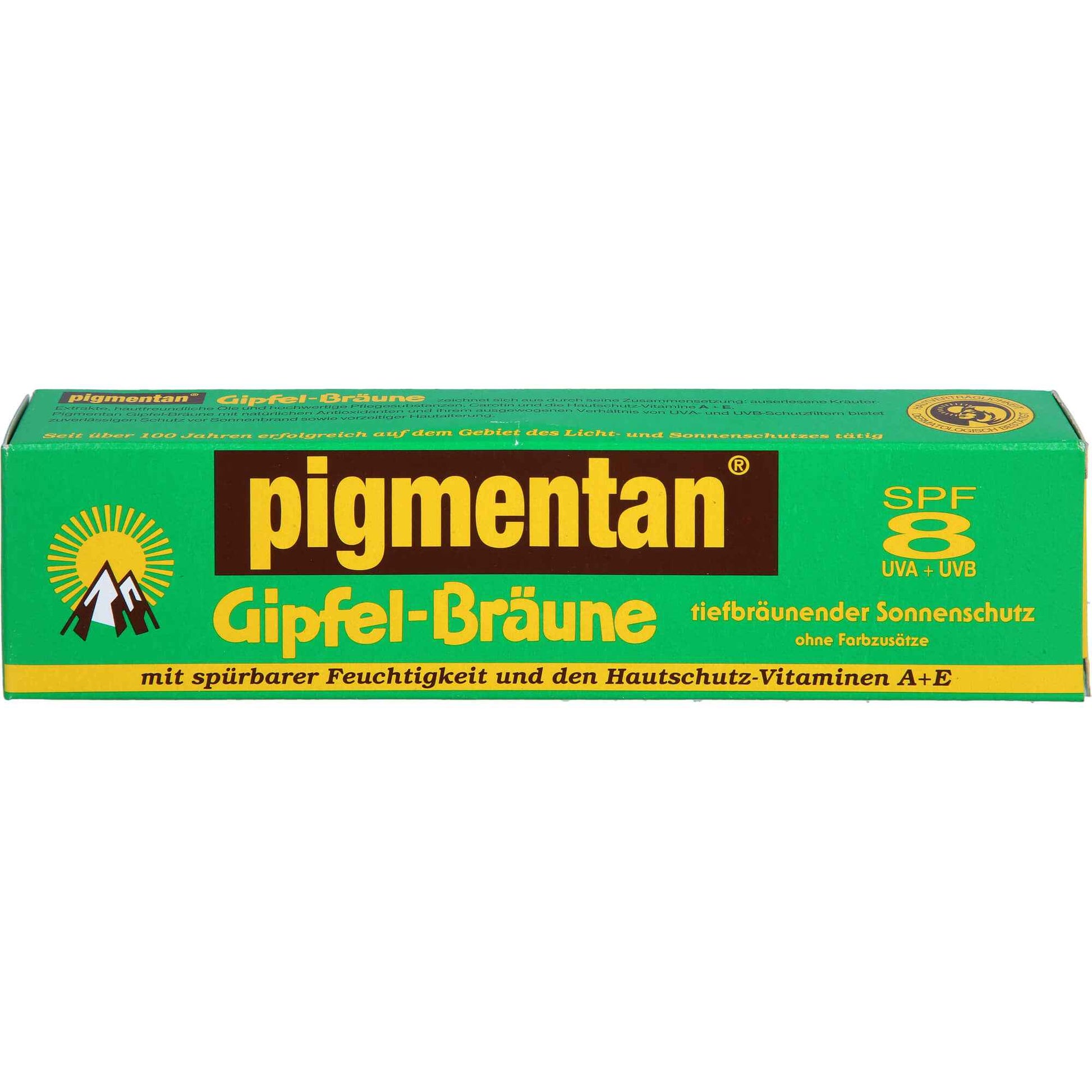PIGMENTAN Summit Tan Cream SPF 8