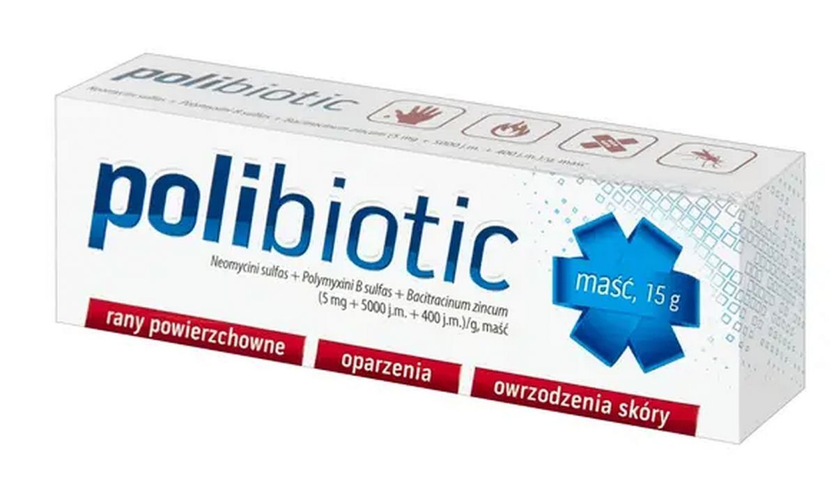 POLIBOTIC ointment, wound infection treatment, infected cut