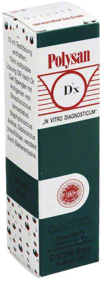 POLYSAN Type DX Colloidal Solution D 9 Sanum Drops