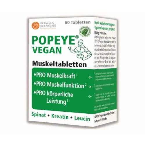POPEYE vegan film-coated tablets