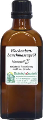 POSTPARTUM BELLY MASSAGE OIL - UKDorf 