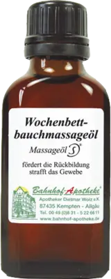 POSTPARTUM BELLY MASSAGE OIL - UKDorf 