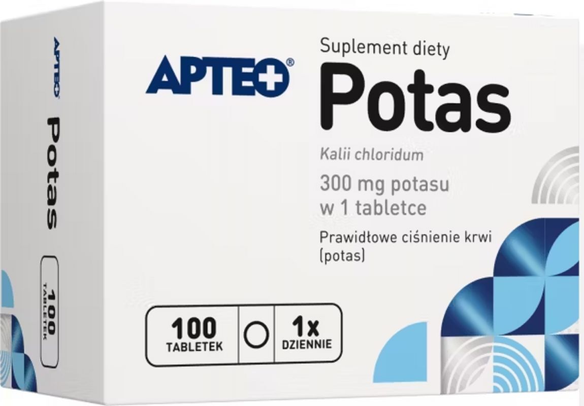POTASSIUM Apteo 300mg x 100 tablets