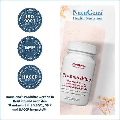PRÄMENSPLUS Lady's Mantle+Monk's Pepper Capsules - UKDorf 