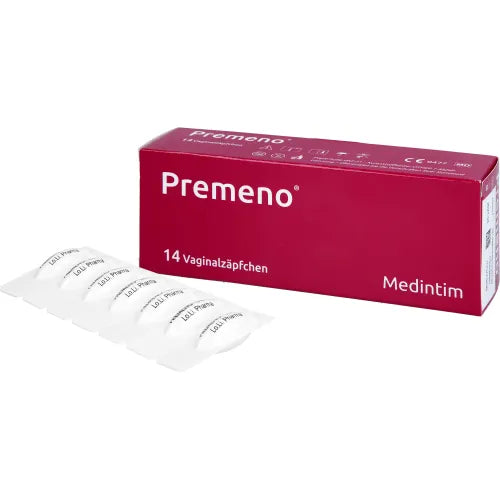 PREMENO vaginal suppositories 14 pcs