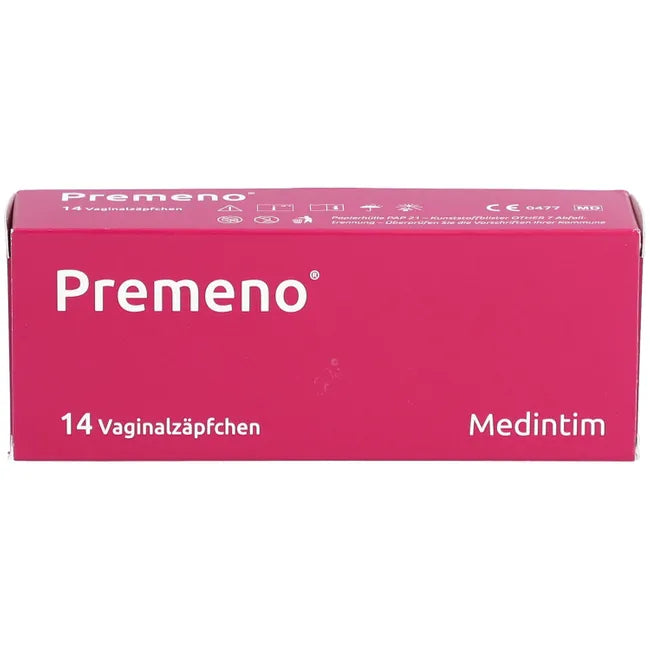PREMENO vaginal suppositories 14 pcs