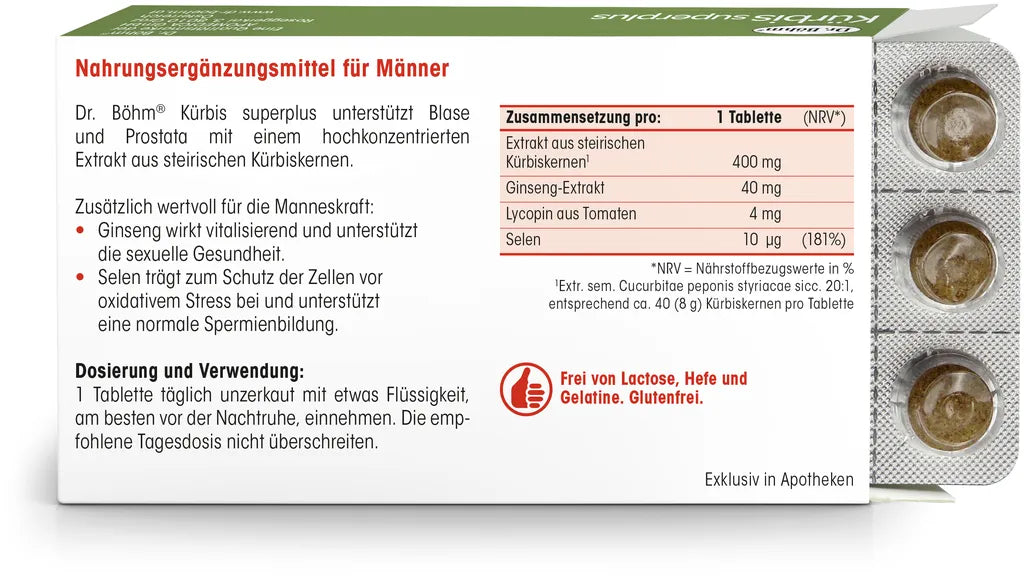 PUMPKIN super plus tablets Dr.Böhm - UKDorf 
