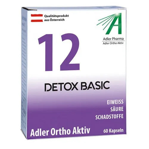 Papain, bromelain, nettle, artichoke, dolomite, Ortho Active Capsules No.12 - UKDorf 