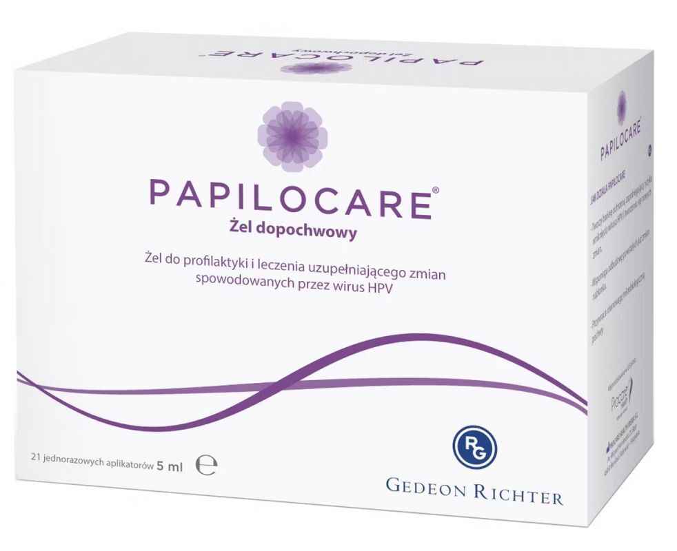 Papilocare Vaginal Gel 21 applicators of 5 ml