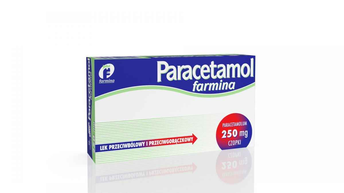 Paracetamol Farmina suppository