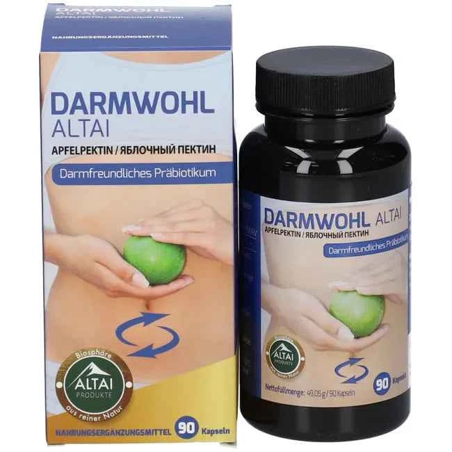 Pectin is ideal for diarrhea, DARMWOHL ALTAI capsules
