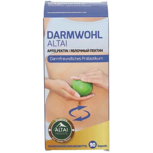 Pectin is ideal for diarrhea, DARMWOHL ALTAI capsules