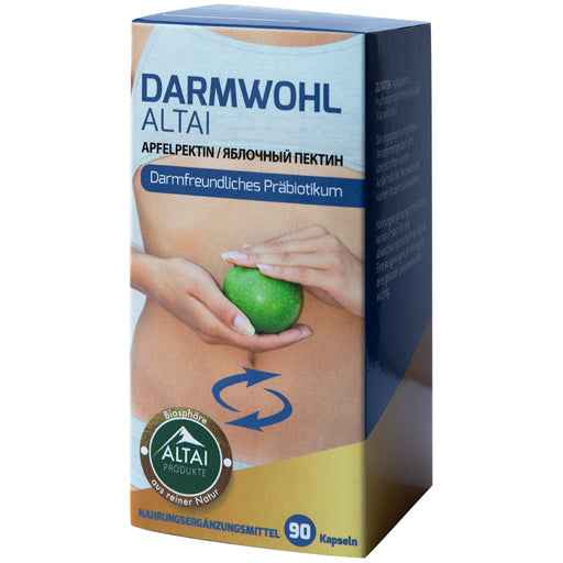 Pectin is ideal for diarrhea, DARMWOHL ALTAI capsules