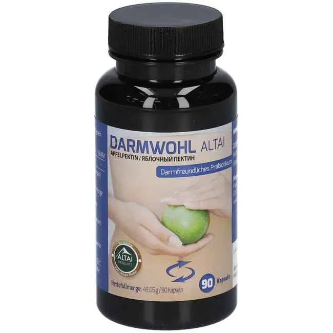 Pectin is ideal for diarrhea, DARMWOHL ALTAI capsules