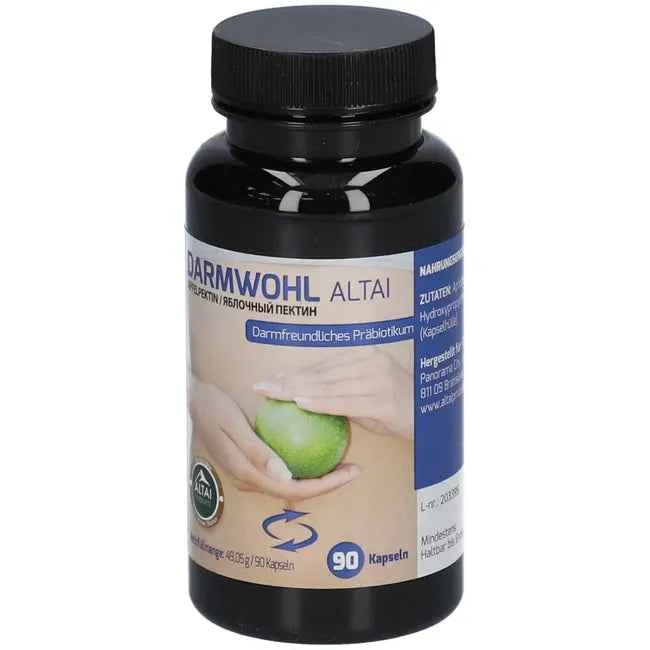 Pectin is ideal for diarrhea, DARMWOHL ALTAI capsules