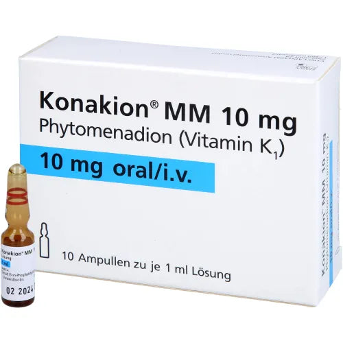 Phytomenadione, KONAKION MM 10 mg solution 10