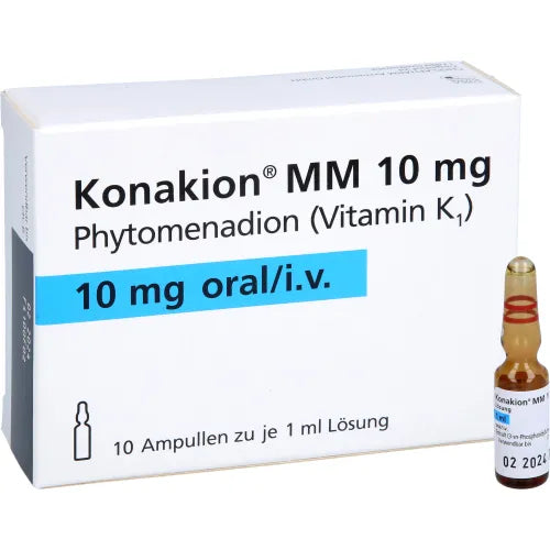 Phytomenadione, KONAKION MM 10 mg solution 10