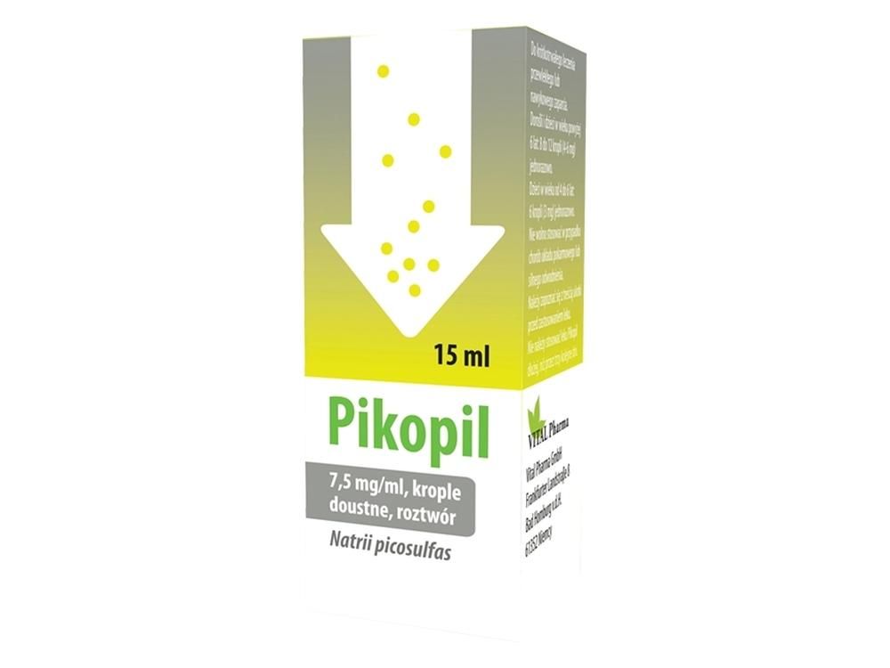 Pikopil drops 15ml, sodium picosulfate