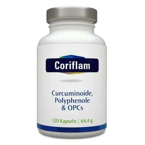 Plant extracts and polyphenols, CORIFLAM capsules