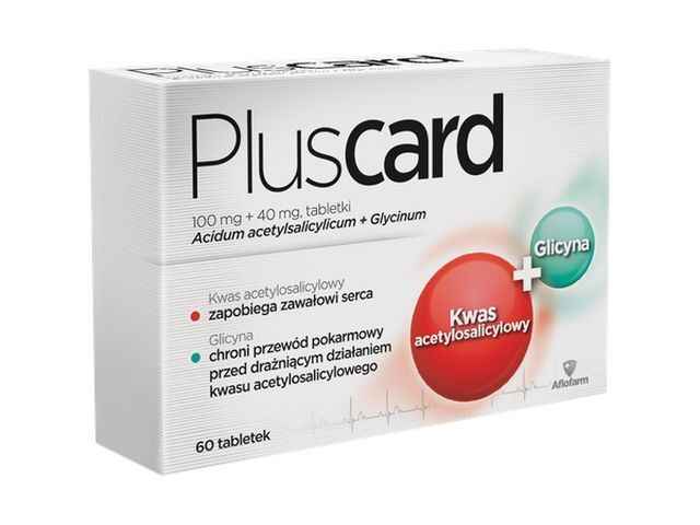 Pluscard, acetylsalicylic acid, glycine