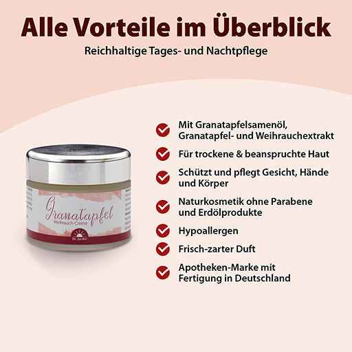 Pomegranate Frankincense Cream Dr. Jacob's