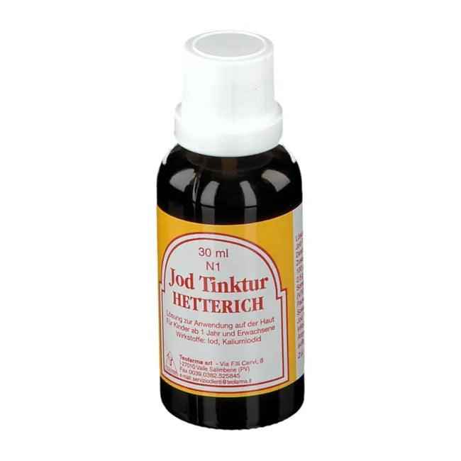 Potassium iodide, IODINE TINCTURE, tincture of iodine