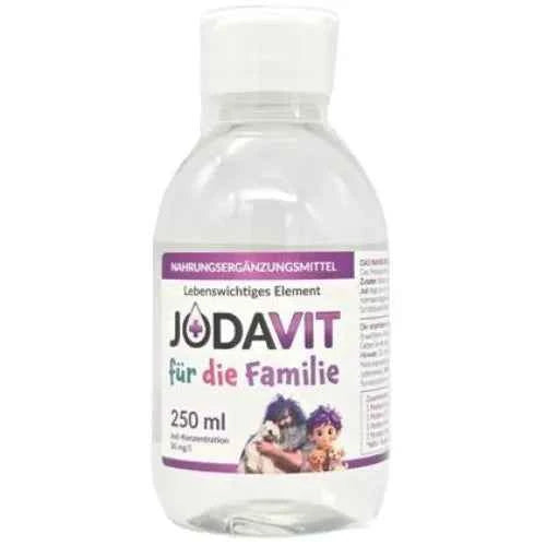 Potassium iodide, potassium iodate, sodium iodide, sodium iodate, JODAVIT