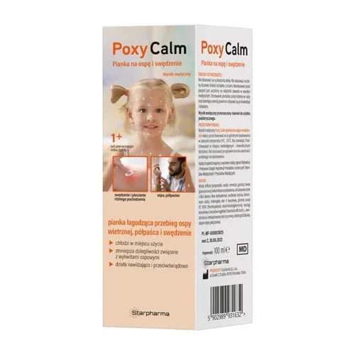 Poxy Calm Chickenpox and Itching Foam - UKDorf 