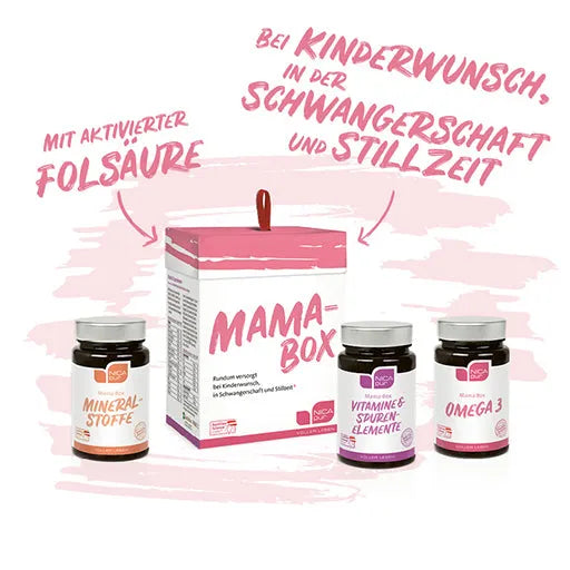 Pregnancy and exclusively breastfeeding, MAMA-BOX capsules - UKDorf 